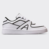 WHITE / BLACK