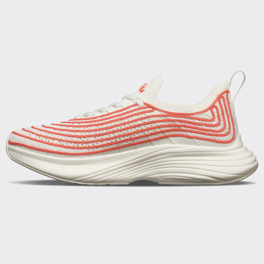 Men's TechLoom Zipline Ivory / Blood Orange
