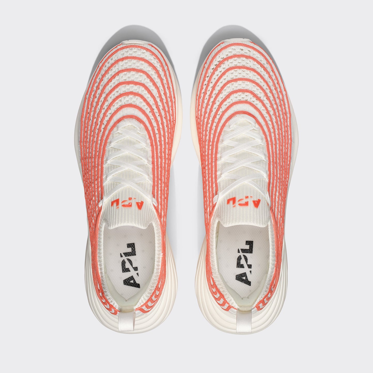 Men's TechLoom Zipline Ivory / Blood Orange