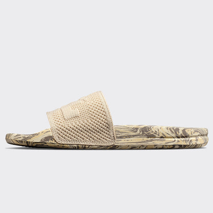 Men's Big Logo TechLoom Slide Beach / Tundra / Marble