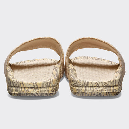 Men's Big Logo TechLoom Slide Beach / Tundra / Marble