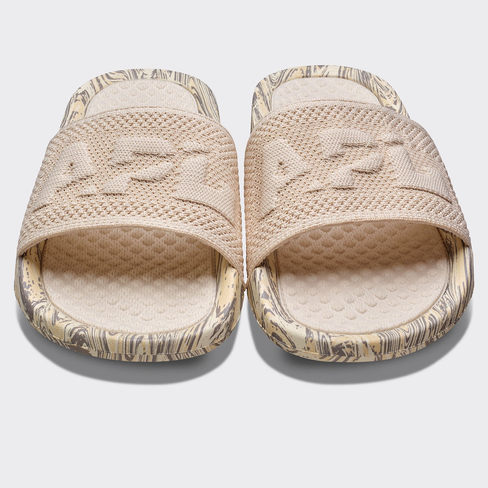 Men's Big Logo TechLoom Slide Beach / Tundra / Marble