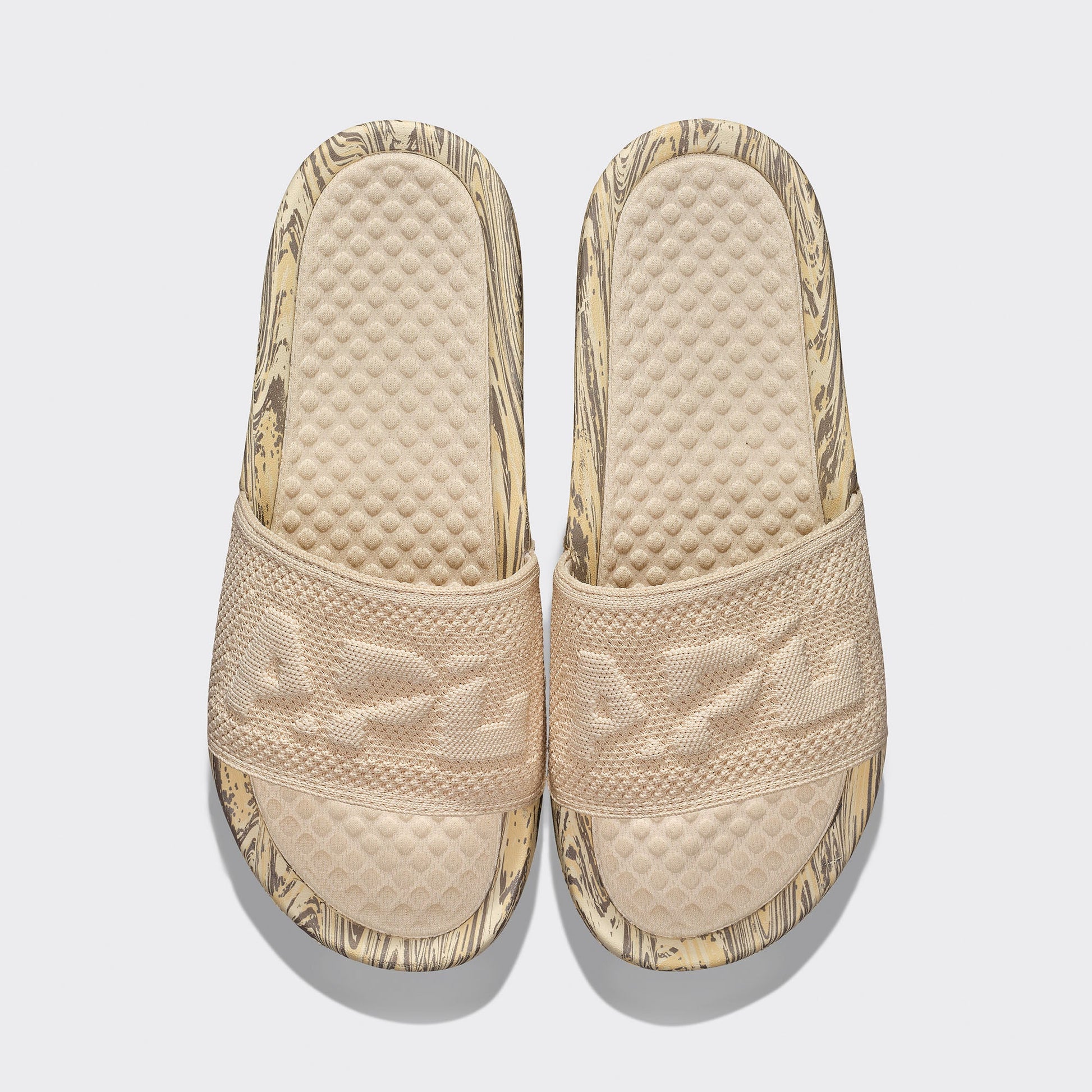 Men's Big Logo TechLoom Slide Beach / Tundra / Marble