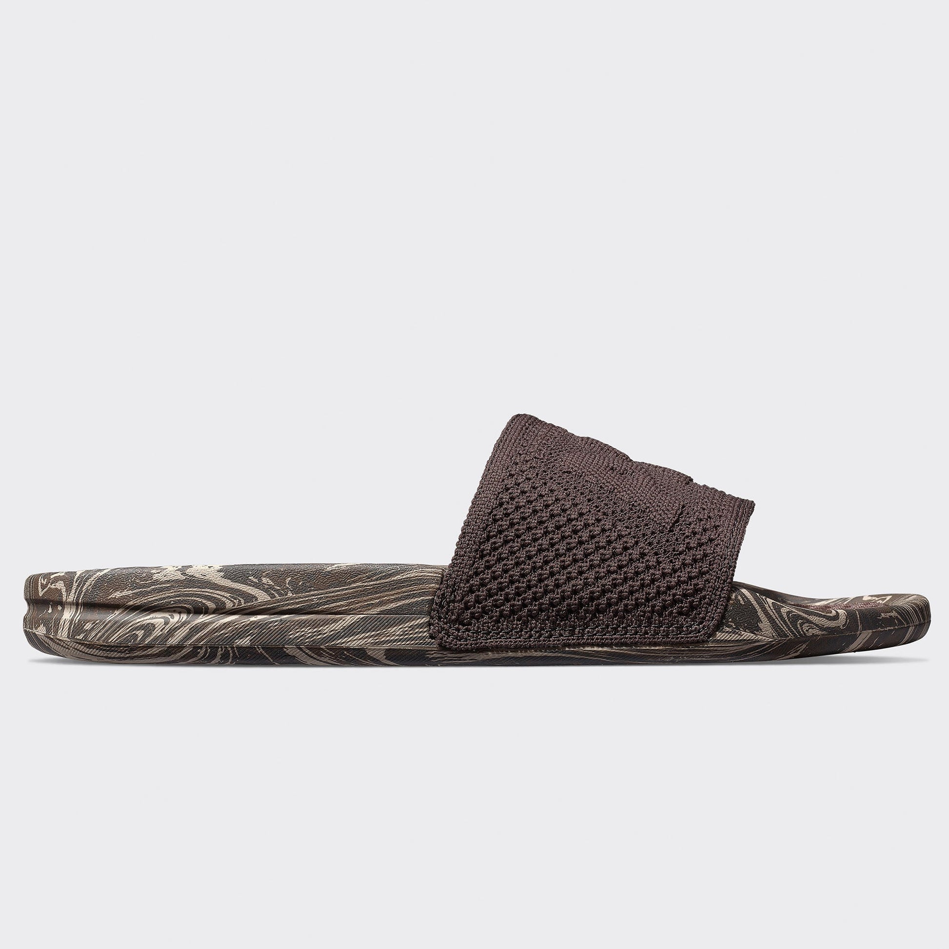 Men's Big Logo TechLoom Slide Chocolate / Sandstone / Marble