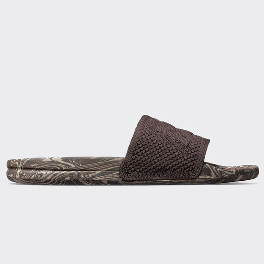 Men's Big Logo TechLoom Slide Chocolate / Sandstone / Marble
