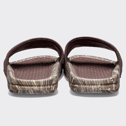 Women's Big Logo TechLoom Slide Chocolate / Sandstone / Marble