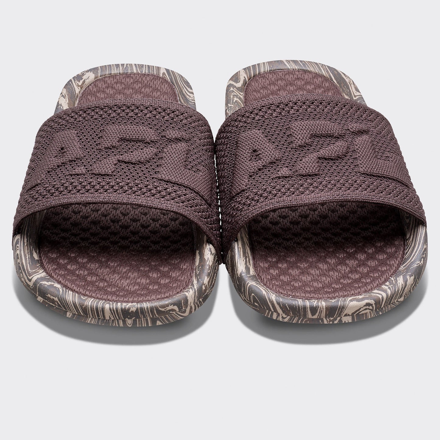 Men's Big Logo TechLoom Slide Chocolate / Sandstone / Marble