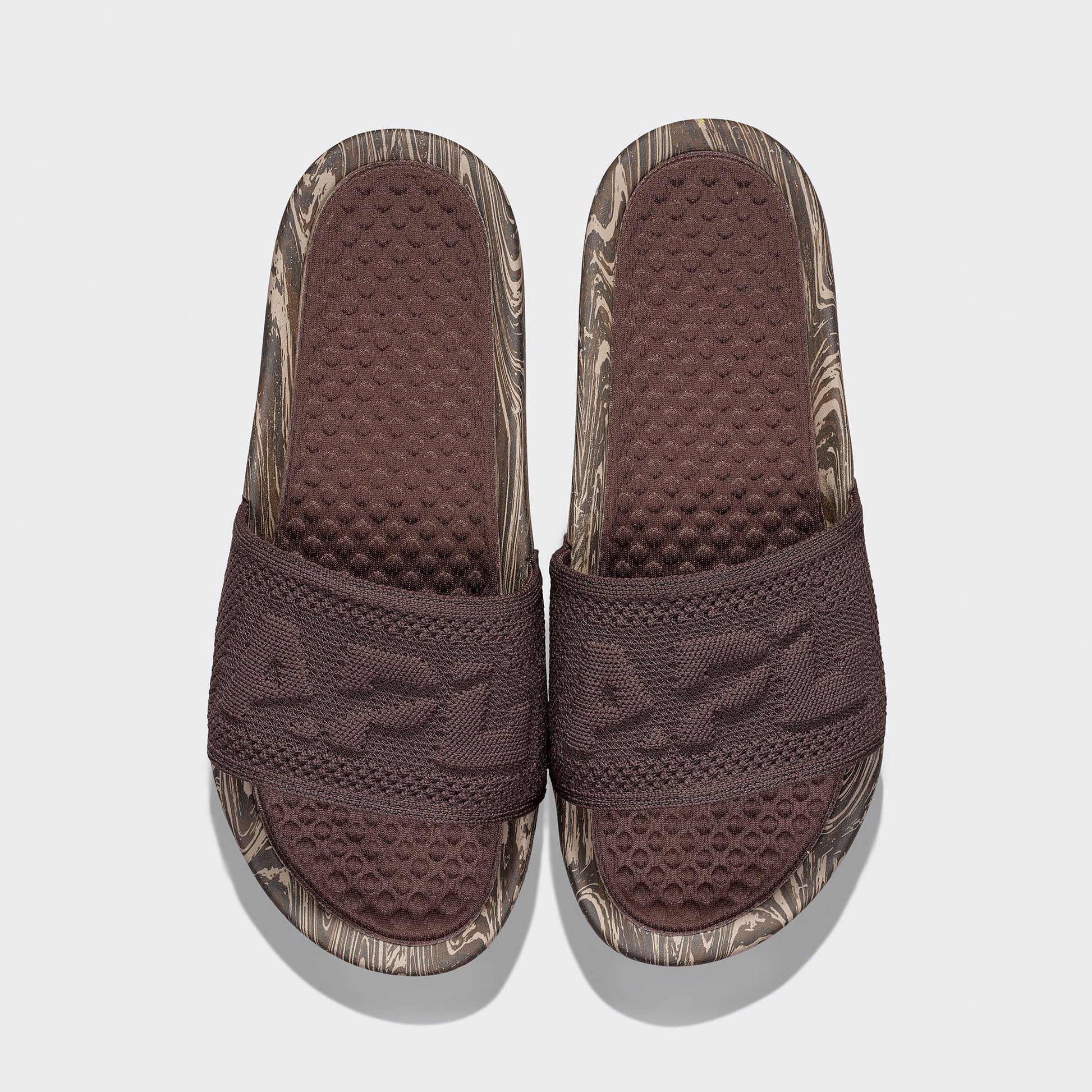 Women's Big Logo TechLoom Slide Chocolate / Sandstone / Marble