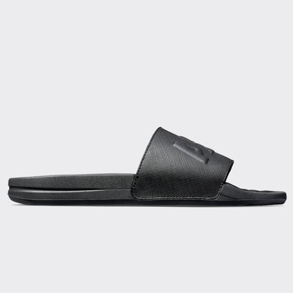 Women's Lusso Logo Slide Black