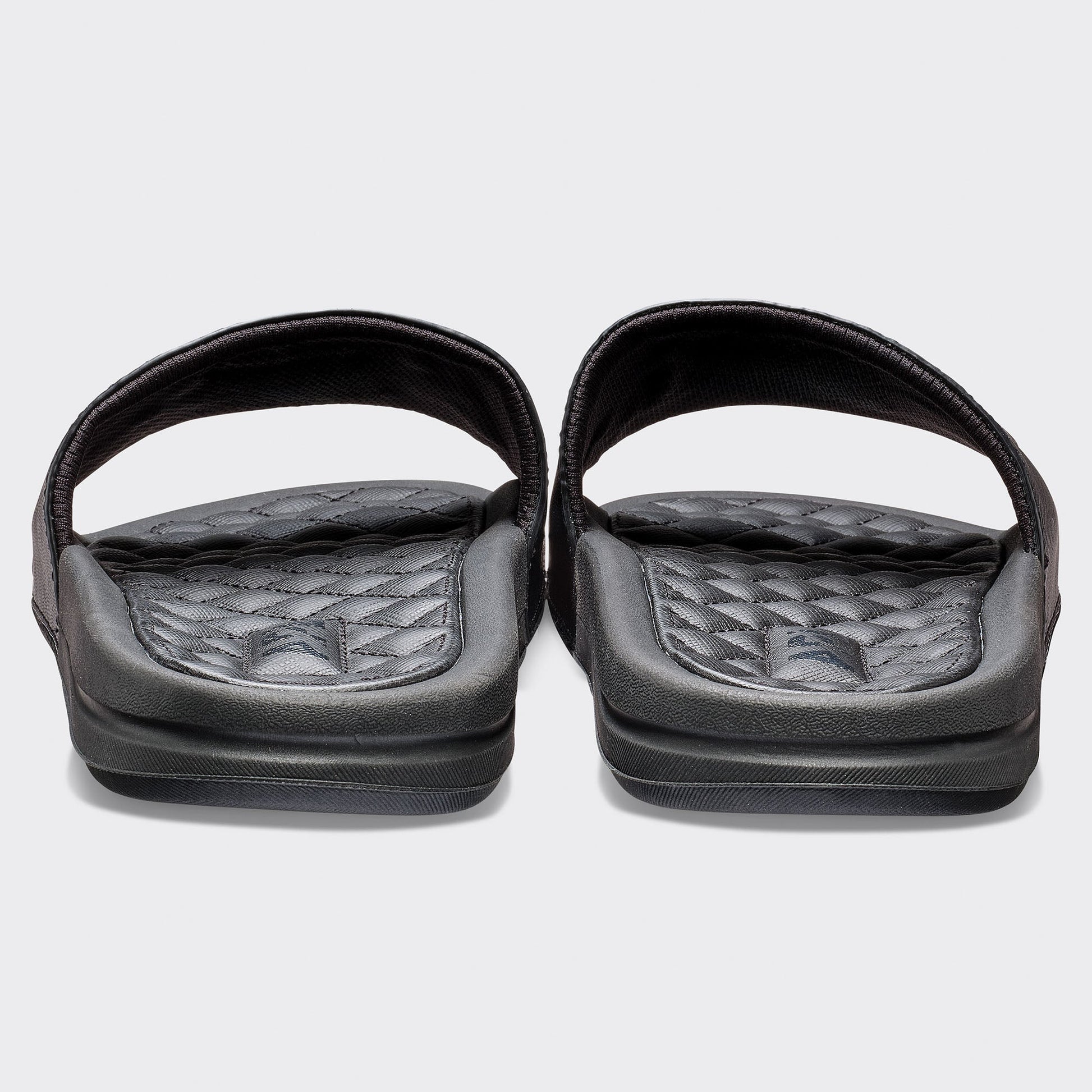 Men's Lusso Logo Slide Black