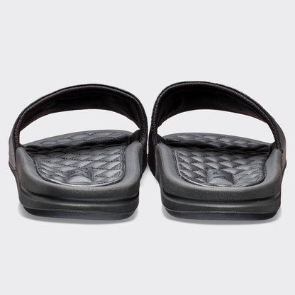 Men's Lusso Logo Slide Black