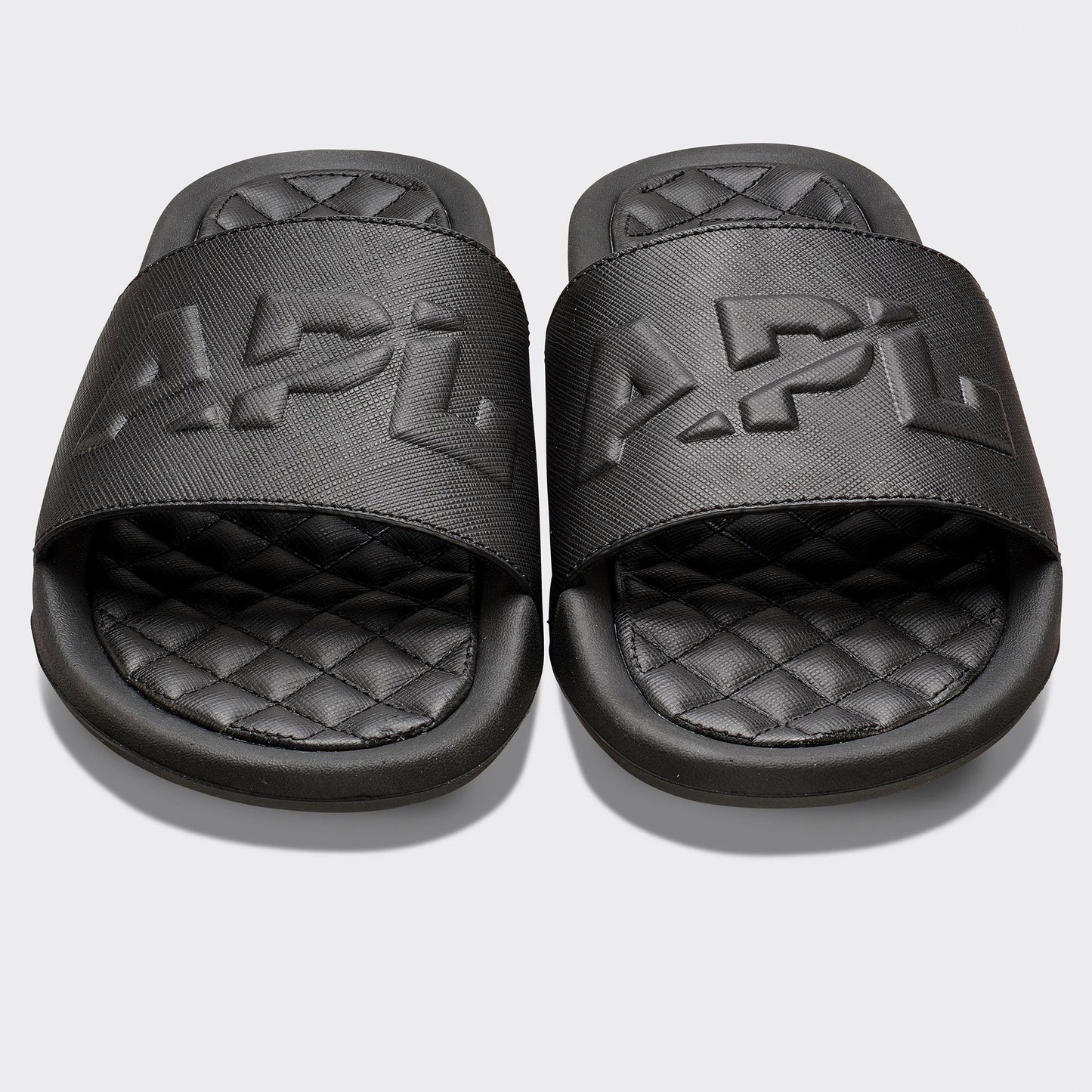Men's Lusso Logo Slide Black