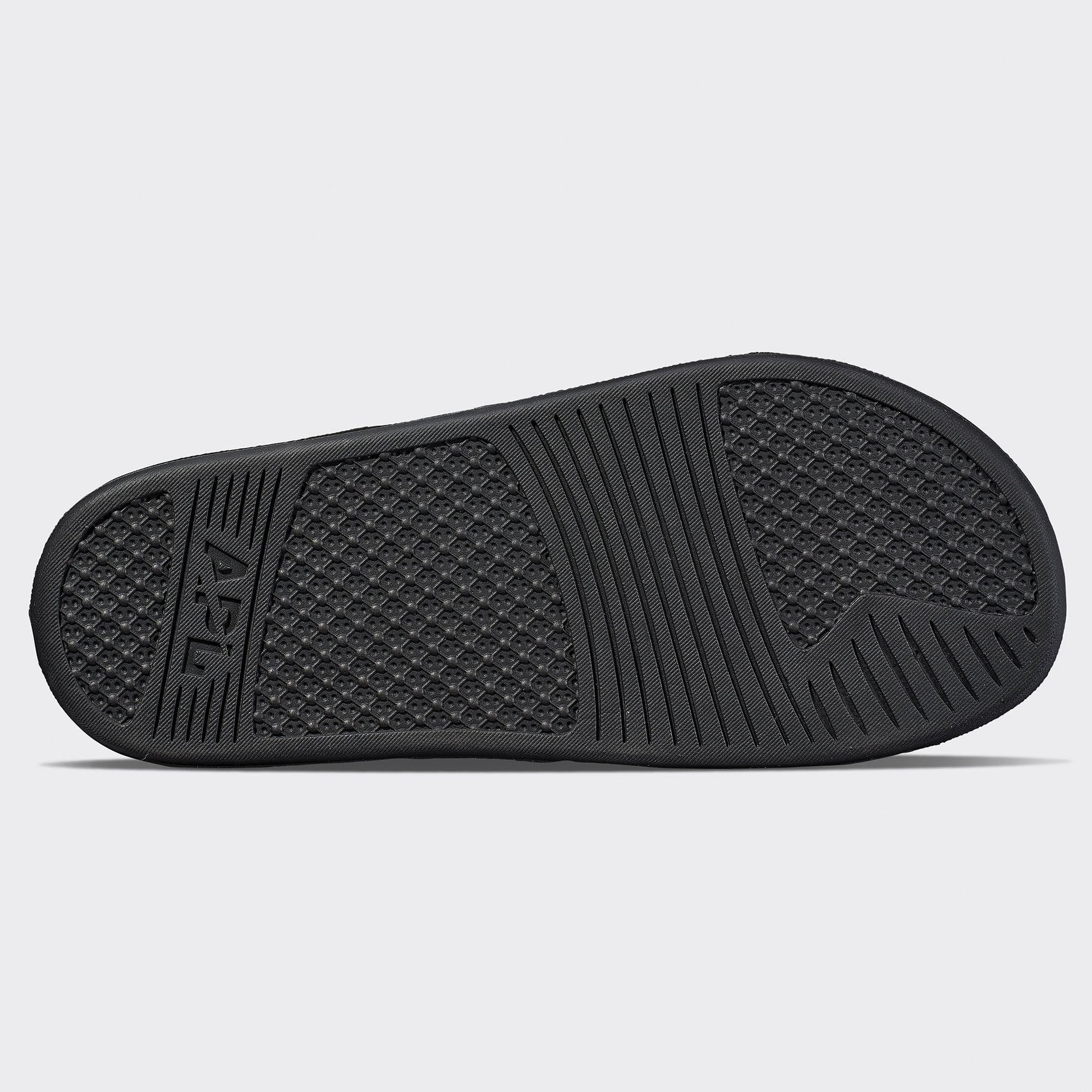 Women's Lusso Logo Slide Black