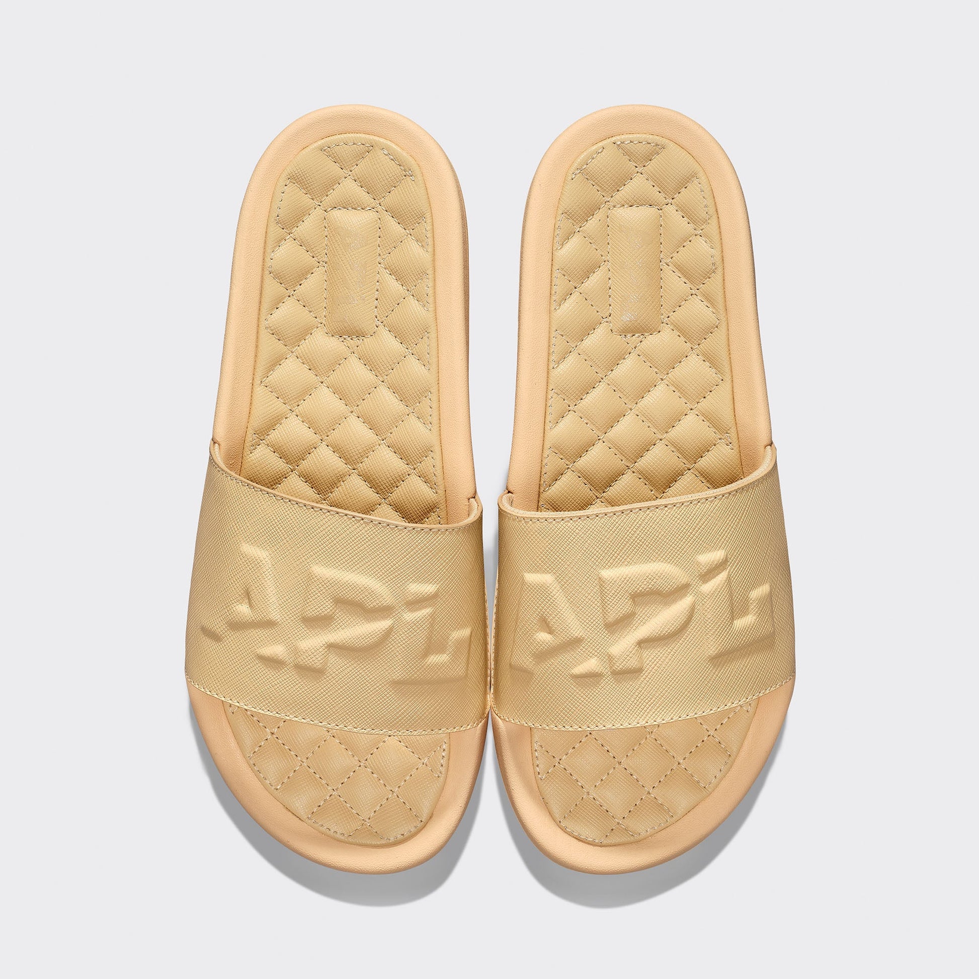 Men's Lusso Logo Slide Camel