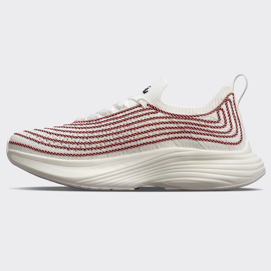 Men's TechLoom Zipline Ivory / Indigo / Laser Red