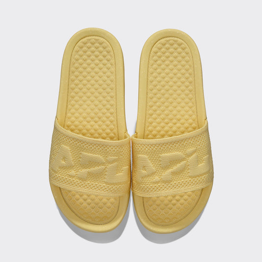 Men's Big Logo TechLoom Slide Buttercream / Mellow / Speckle