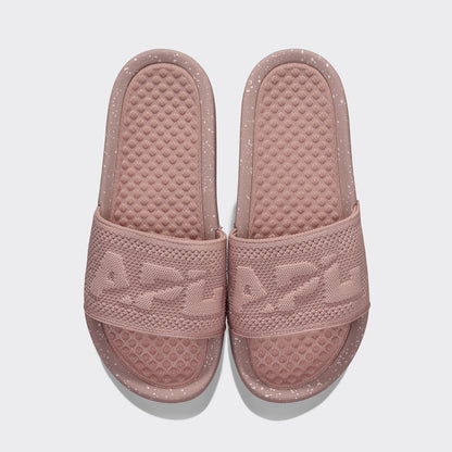 Men's Big Logo TechLoom Slide Parisian Dusk / Chalk / Speckle