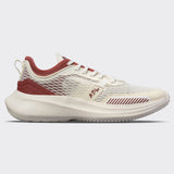 IVORY / BORDEAUX