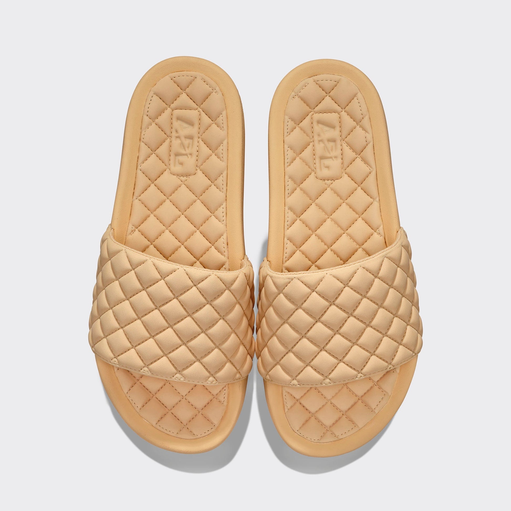Women's Lusso Pool Slide Camel