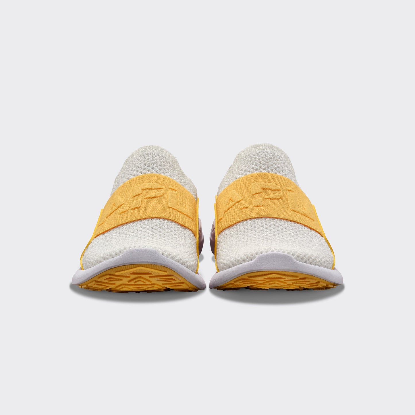 Youth's TechLoom Bliss White / Marigold / UV