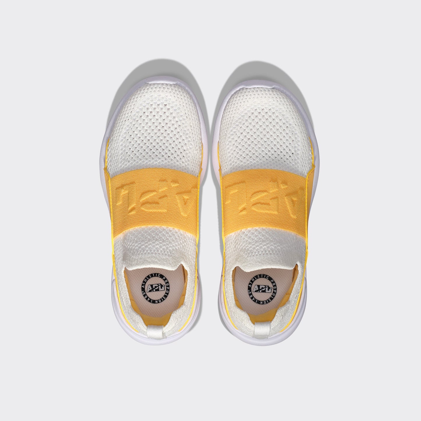 Youth's TechLoom Bliss White / Marigold / UV