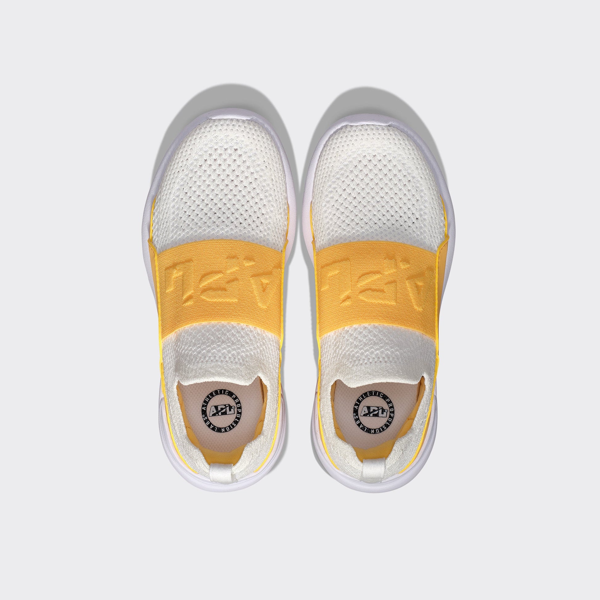 Youth's TechLoom Bliss White / Marigold / UV