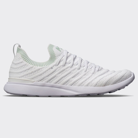 Women's TechLoom Wave White / Matcha / Ribbed