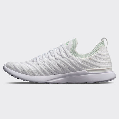 Women's TechLoom Wave White / Matcha / Ribbed