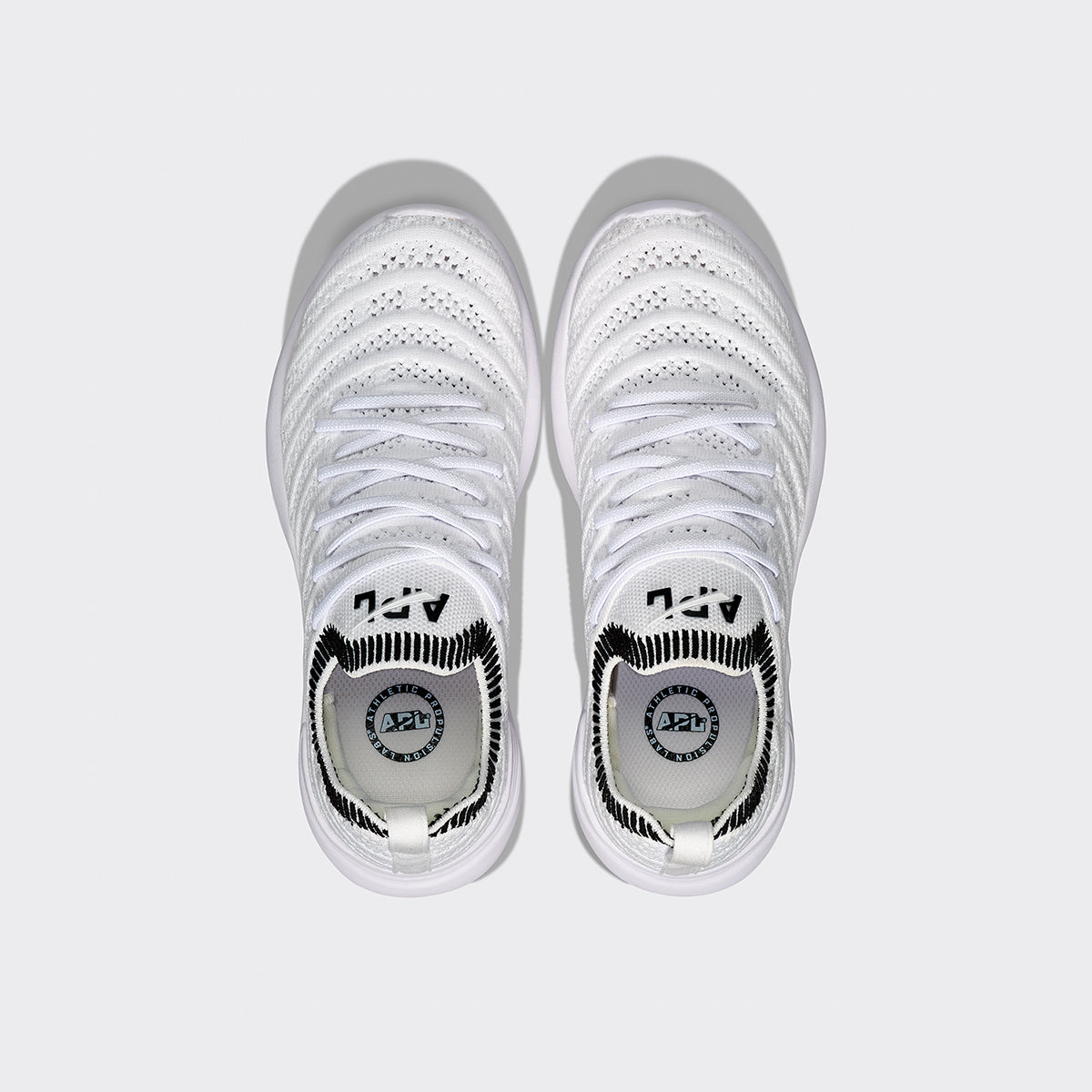 Youth's TechLoom Wave White / Black / Ribbed
