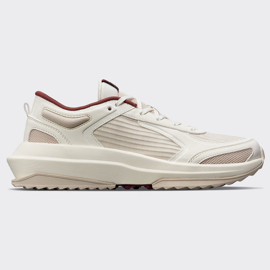 Women's Jogger Ivory / Greige / Bordeaux