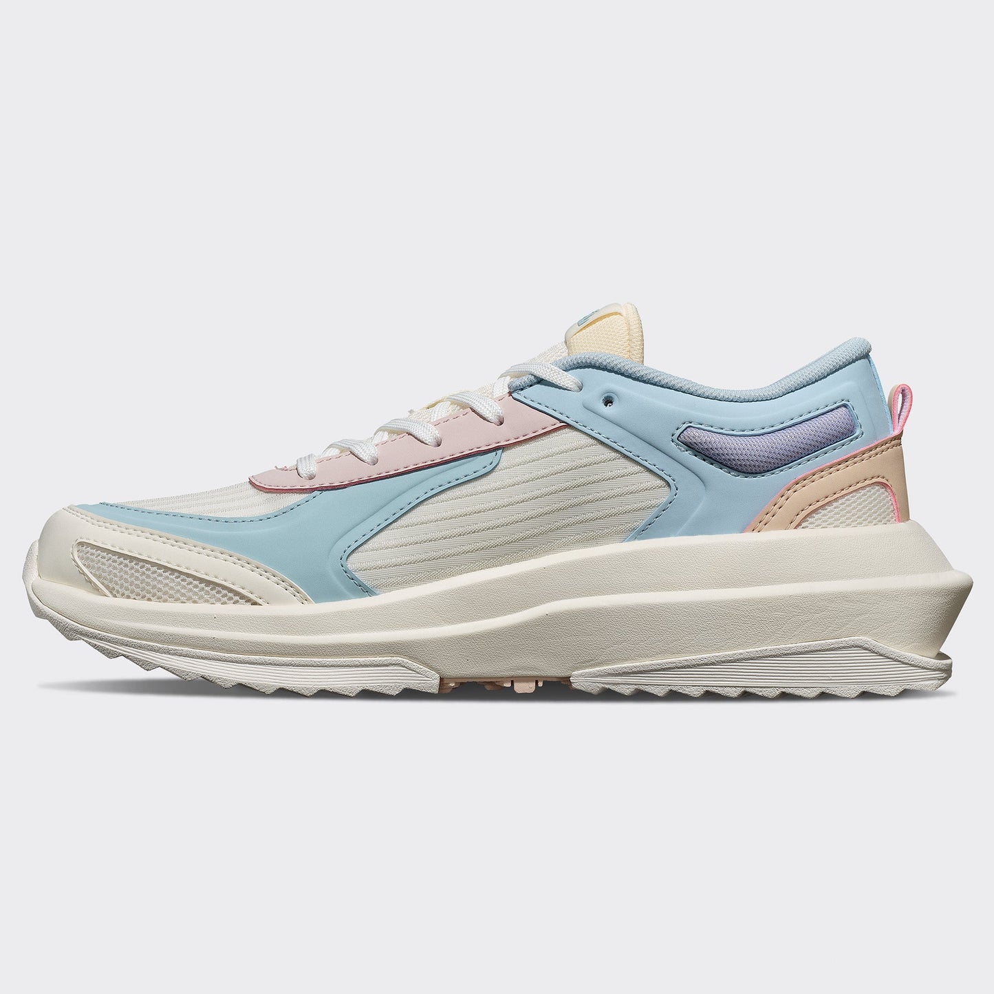 Women's Jogger Linen / Powder Blue / Chalk