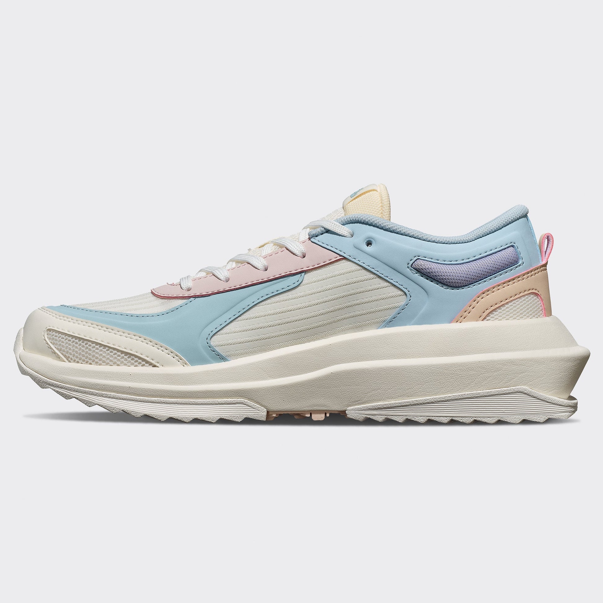 Women's Jogger Linen / Powder Blue / Chalk