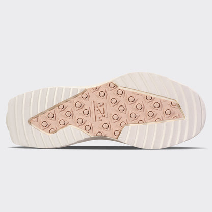 Women's Jogger Linen / Powder Blue / Chalk