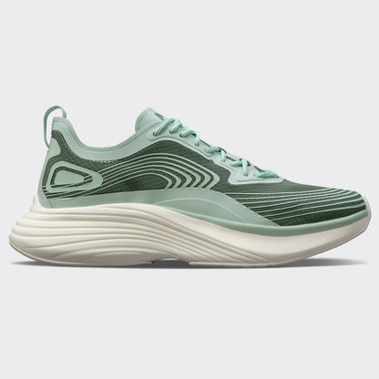 Women's Streamline Matcha / Deep Jade / Ivory