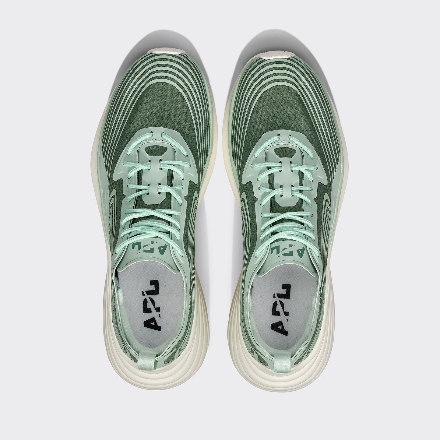 Men's Streamline Matcha / Deep Jade / Ivory