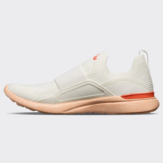 Men's TechLoom Bliss Ivory / Faded Peach / Blood Orange