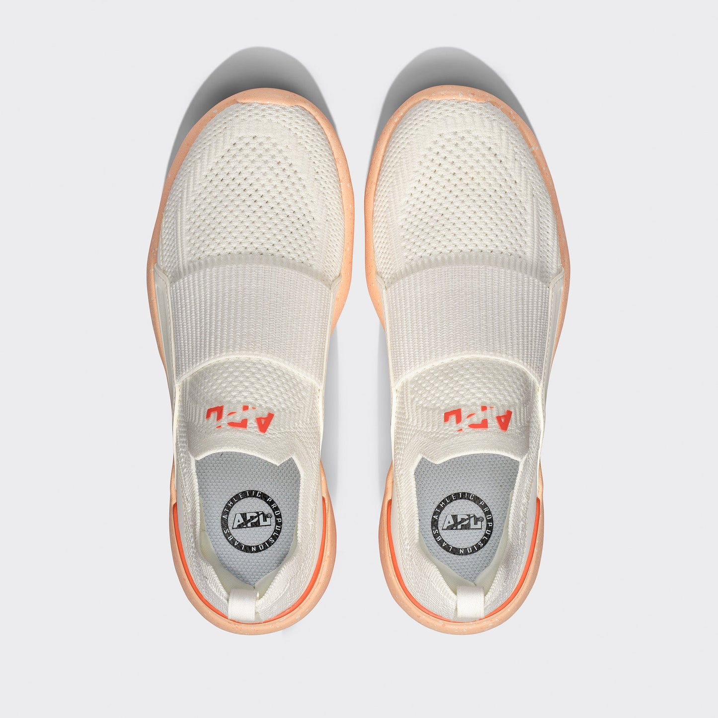 Men's TechLoom Bliss Ivory / Faded Peach / Blood Orange