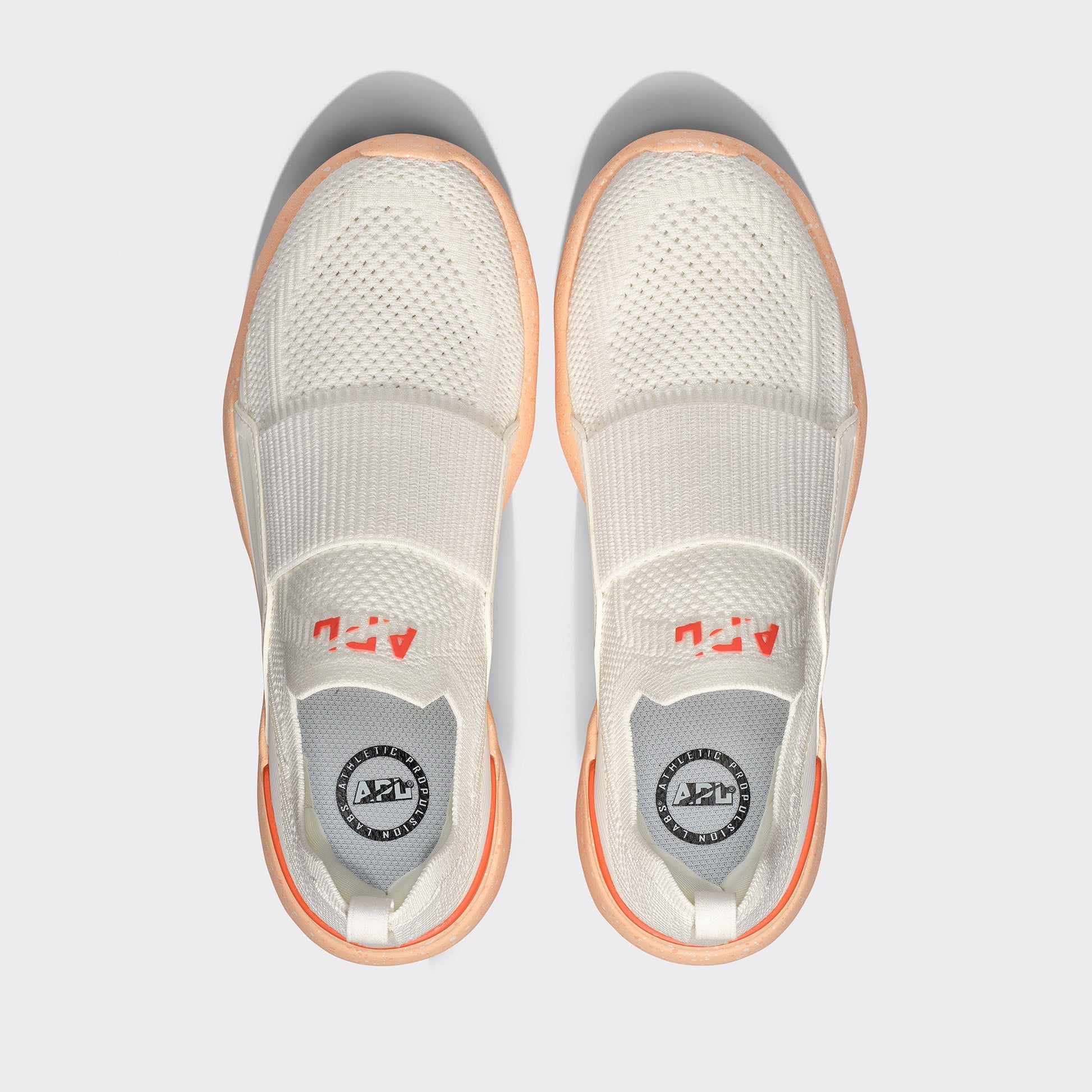 Men's TechLoom Bliss Ivory / Faded Peach / Blood Orange