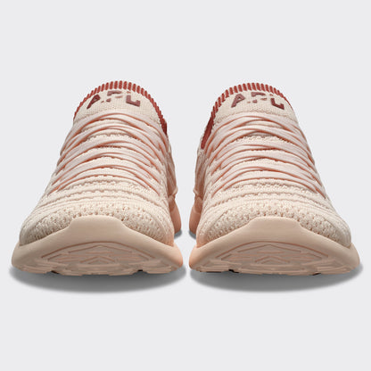 Women's TechLoom Wave Creme / Bordeaux / Ribbed