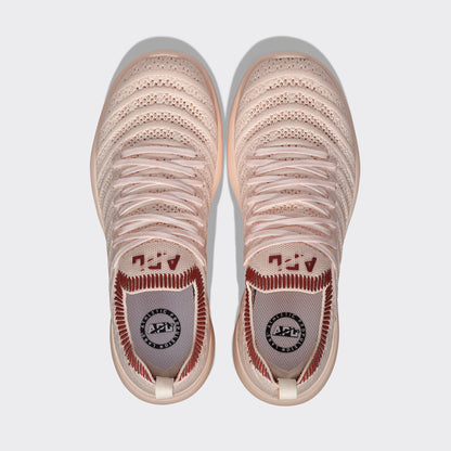 Women's TechLoom Wave Creme / Bordeaux / Ribbed