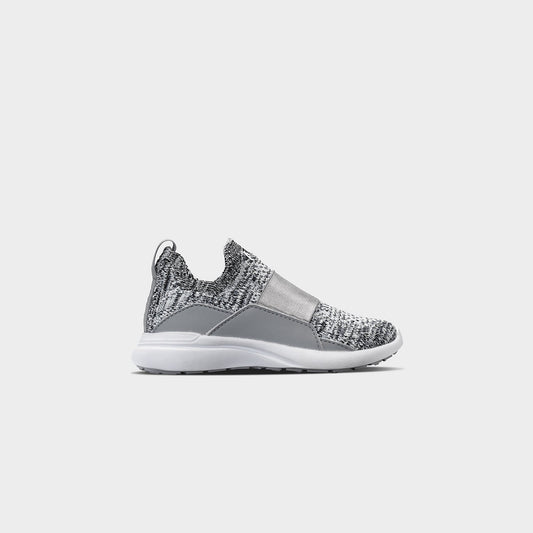 Kid's TechLoom Bliss. Heather Grey / White