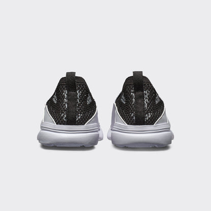 Youth's TechLoom Bliss Black / White / White / Ribbed