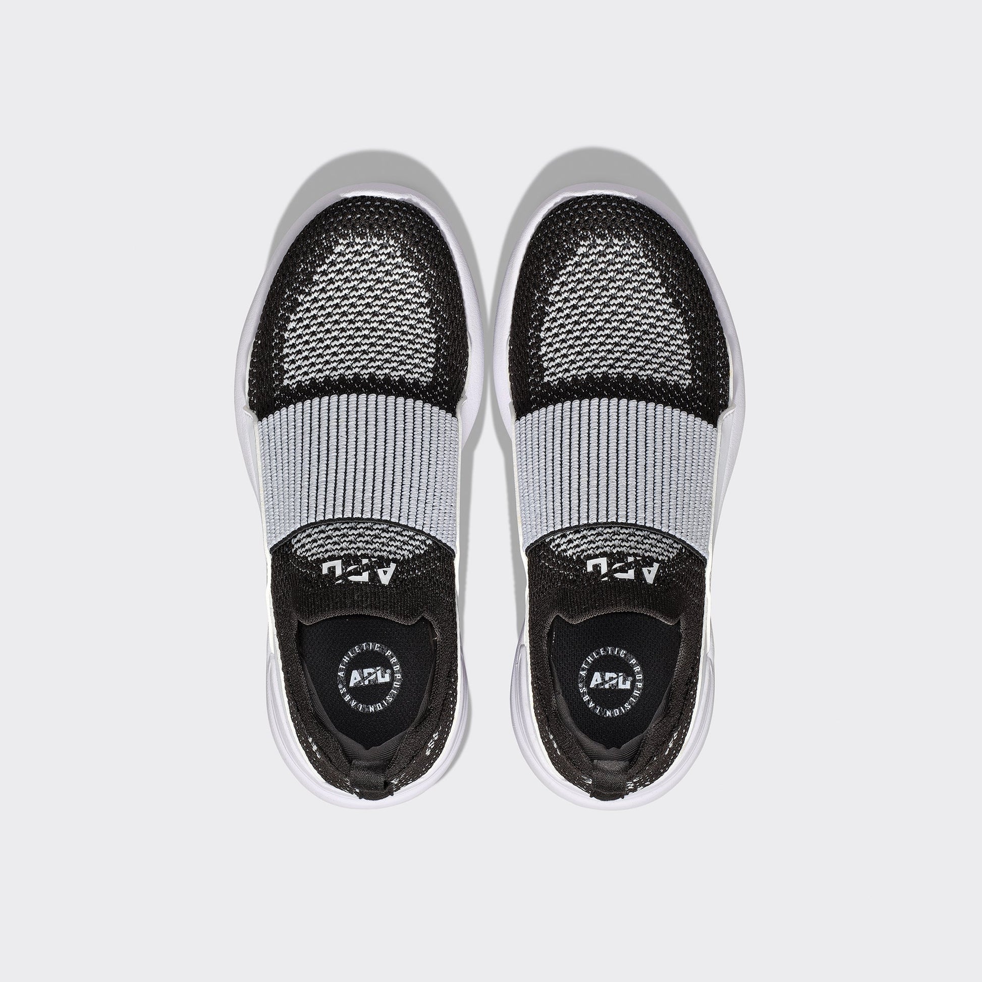 Youth's TechLoom Bliss Black / White / White / Ribbed