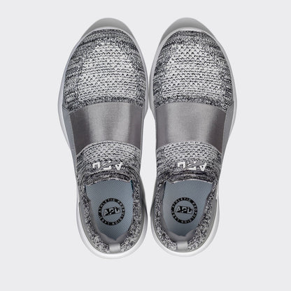 Men's TechLoom Bliss Heather Grey / White / White