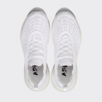 Men's TechLoom Zipline White / White